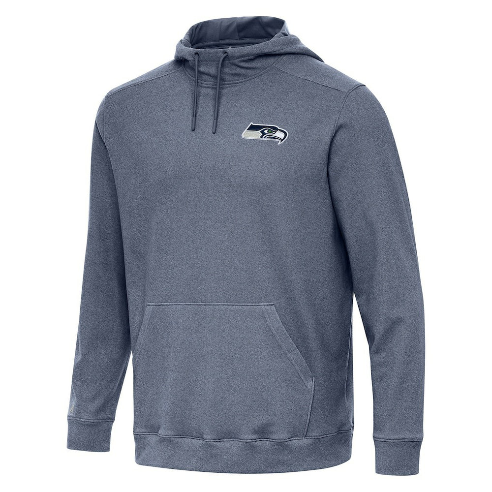 Seattle Seahawks Antigua Cloud Pullover Hoodie - Heather College Navy sale