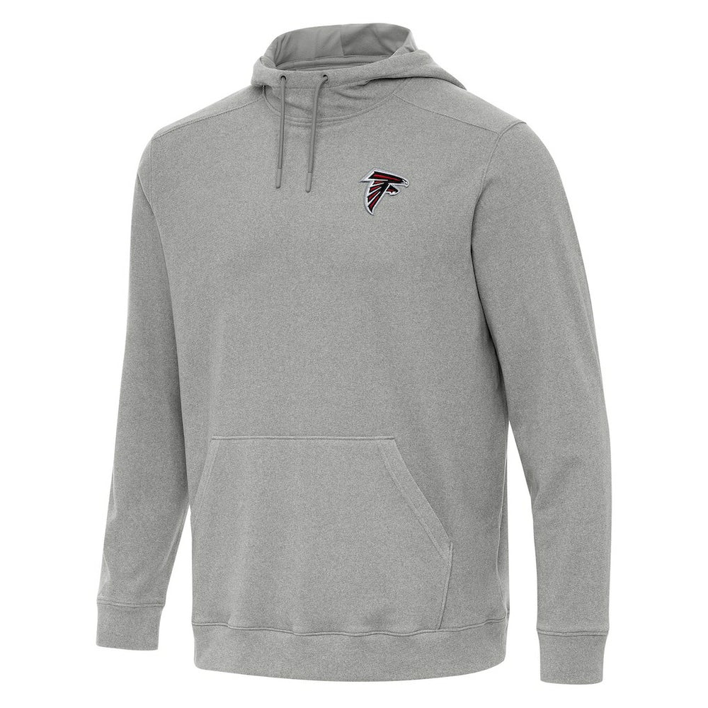 Atlanta Falcons Antigua Cloud Pullover Hoodie - Heather Gray on sale
