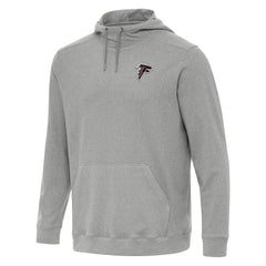 Atlanta Falcons Antigua Cloud Pullover Hoodie - Heather Gray on sale