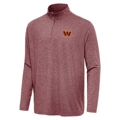Washington Commanders Antigua Hunk Quarter-Zip Jacket - Heather Burgundy cheap