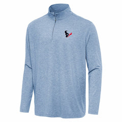 Houston Texans Antigua Hunk Quarter-Zip Jacket - Heather Royal sale