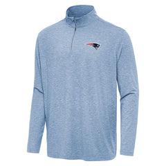 New England Patriots Antigua Hunk Quarter-Zip Jacket - Heather Royal online