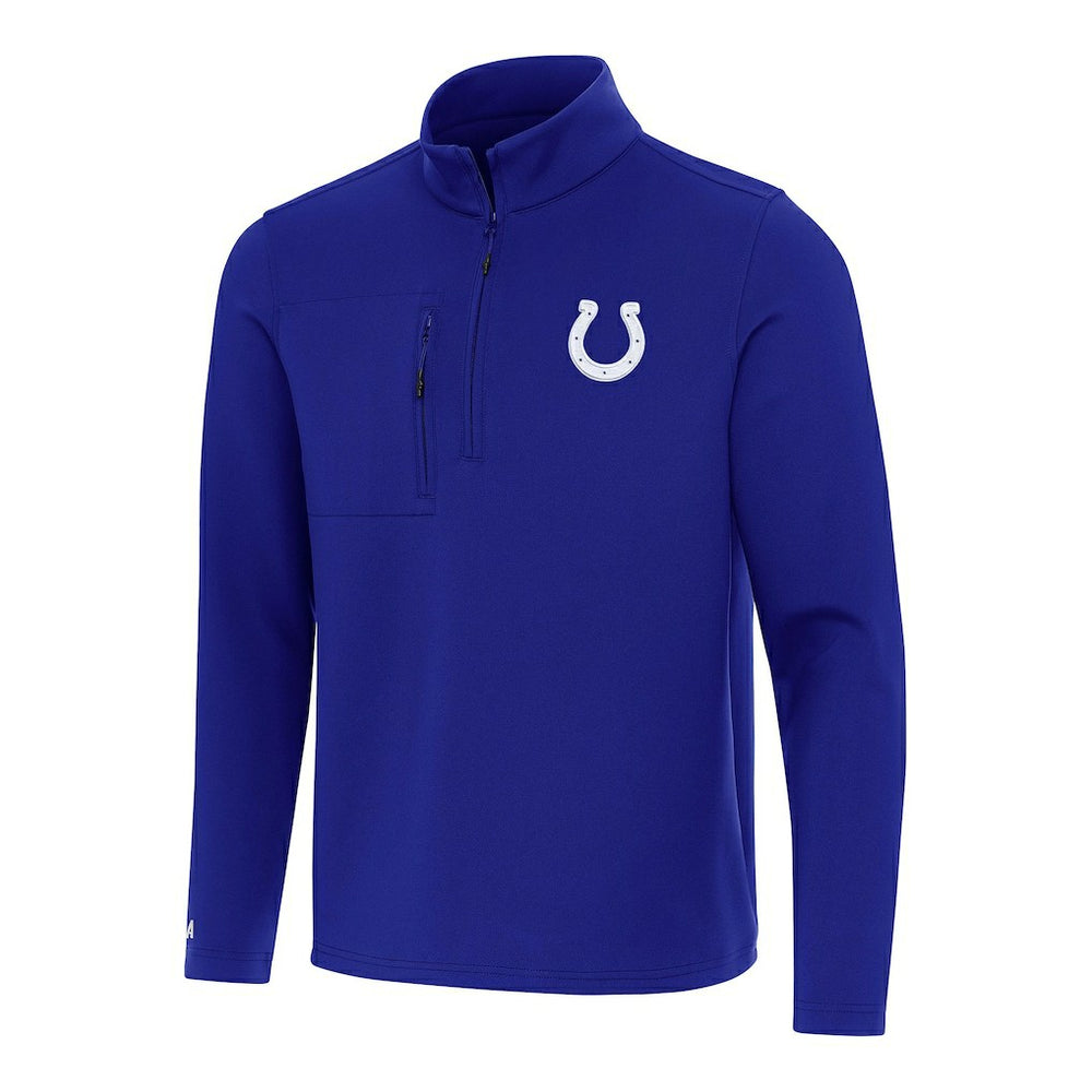 Indianapolis Colts Antigua Insider Quarter-Zip Pullover Top - Royal sale