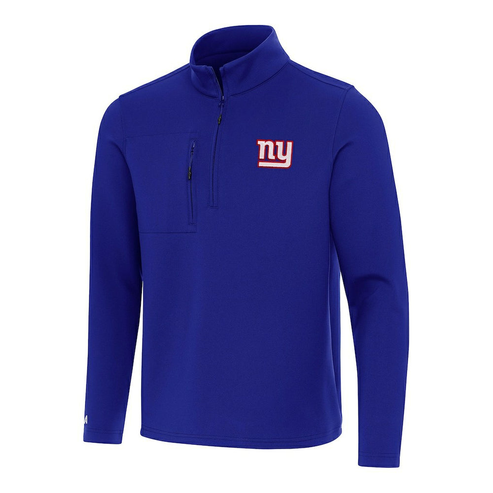 New York Giants Antigua Insider Quarter-Zip Pullover Top - Royal online
