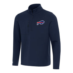 Buffalo Bills Antigua Insider Quarter-Zip Pullover Top - Navy cheap