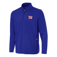 New York Giants Antigua Perilous Quarter-Zip Pullover Top - Royal cheap