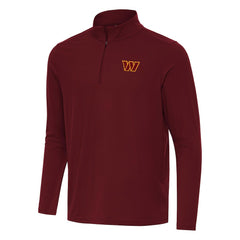 Washington Commanders Antigua Intent Quarter-Zip Pullover Top - Burgundy outlet
