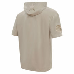 Dallas Cowboys Pro Standard Neutrals Capsule Short Sleeve Pullover Hoodie - Tan sale
