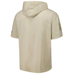 Philadelphia Eagles Pro Standard Neutrals Capsule Short Sleeve Pullover Hoodie - Tan online