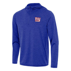 New York Giants Antigua Tidy Quarter-Zip Pullover Hoodie - Heather Royal outlet