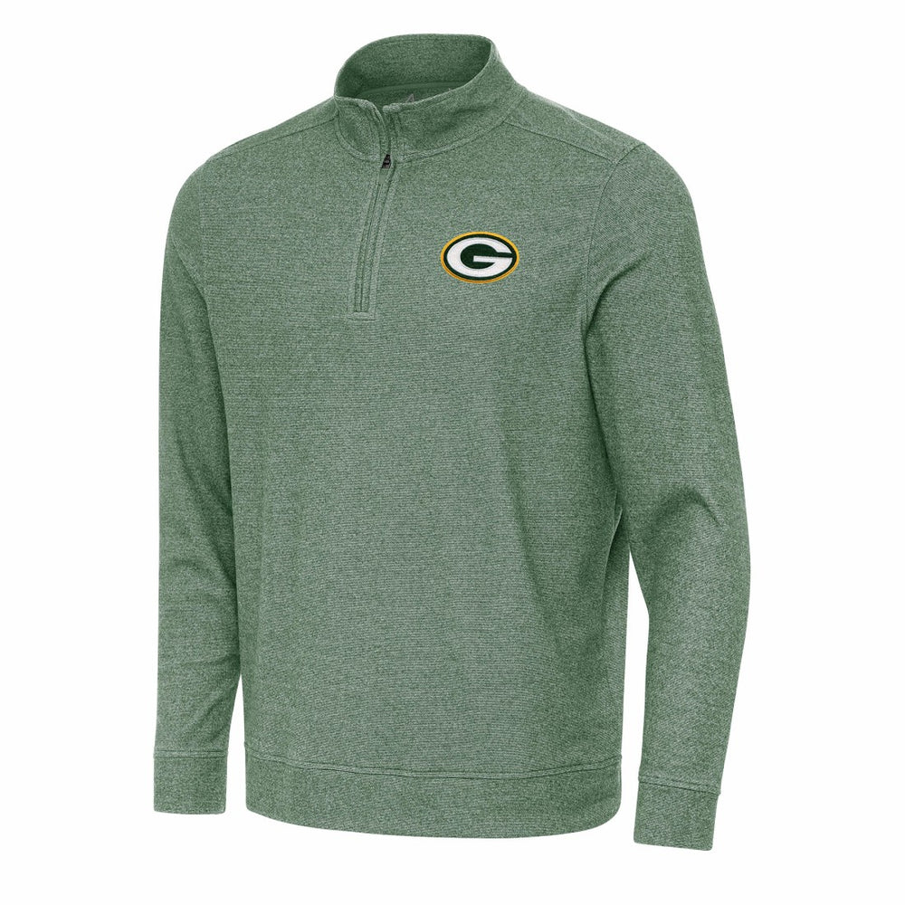 Green Bay Packers Antigua Subtle Quarter-Zip Top - Hunter Green cheap