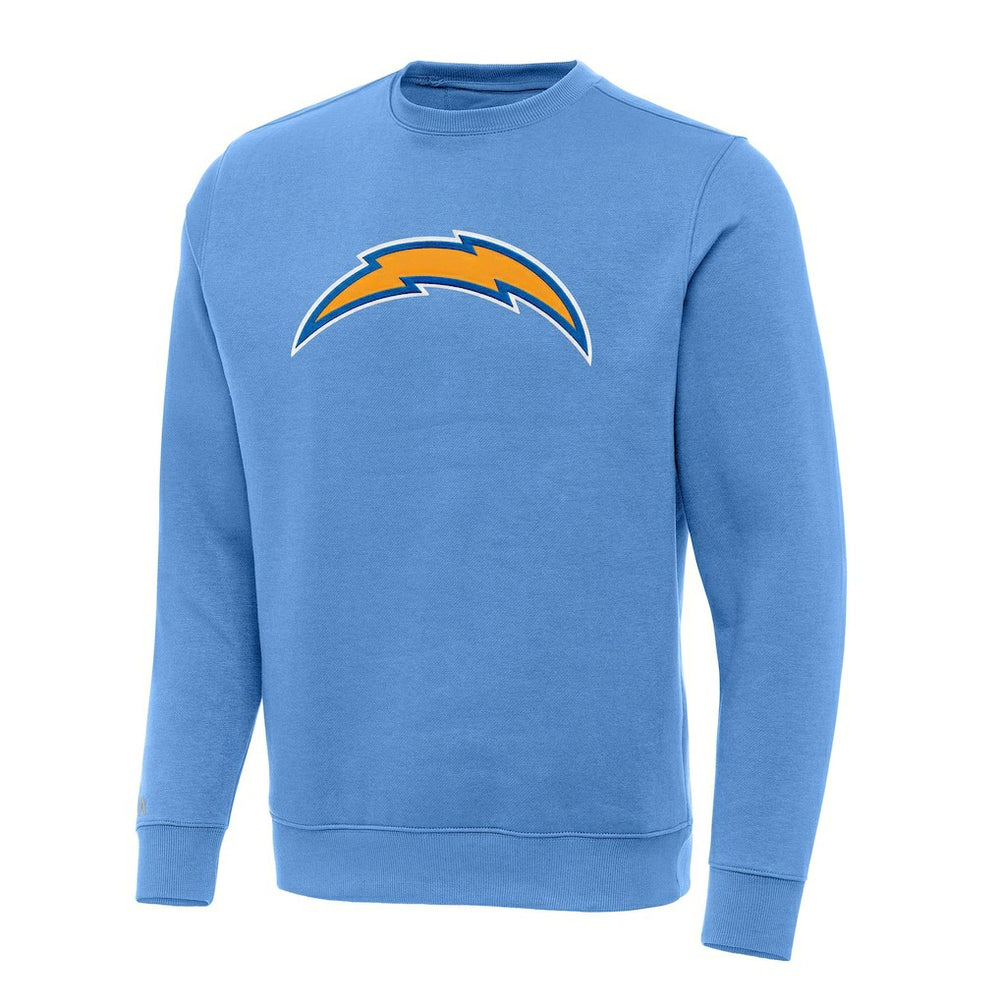 Los Angeles Chargers Antigua Victory Pullover Sweatshirt - Powder Blue online