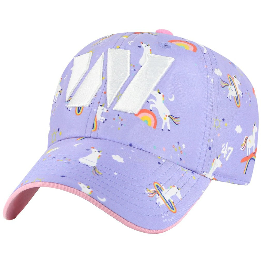 Washington Commanders '47 Girls Preschool Unicorn Clean Up Adjustable Hat - Lavender cheap