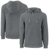 Boston Red Sox Cutter & Buck Roam Eco Recycled Half-Zip Pullover Hoodie - Gray