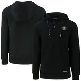Houston Astros Cutter & Buck Roam Eco Recycled Half-Zip Pullover Hoodie - Black