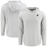Arizona Diamondbacks Cutter & Buck Coastline Epic Comfort Eco Recycled Long Sleeve Hoodie T-Shirt - Gray