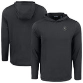 Kansas City Royals Cutter & Buck Coastline Epic Comfort Eco Recycled Long Sleeve Hoodie T-Shirt - Black