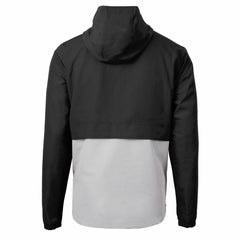 Kansas City Royals Cutter & Buck Charter Eco Recycled Anorak Half-Zip Hoodie Jacket - Black/Gray