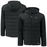 Boston Red Sox Cutter & Buck Evoke Hybrid Eco Softshell Recycled Full-Zip Jacket - Black