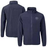 New York Mets Cutter & Buck Charter Eco Recycled Full-Zip Hoodie Jacket - Navy
