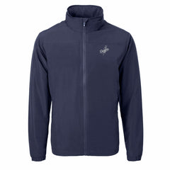 Los Angeles Dodgers Cutter & Buck Charter Eco Recycled Full-Zip Hoodie Jacket - Navy