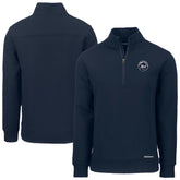 New York Mets Cutter & Buck Roam Eco Quarter-Zip Jacket - Navy