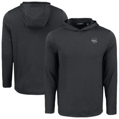 Philadelphia Phillies Cutter & Buck Coastline Epic Comfort Eco Recycled Hoodie T-Shirt - Black