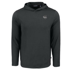 Philadelphia Phillies Cutter & Buck Coastline Epic Comfort Eco Recycled Hoodie T-Shirt - Black