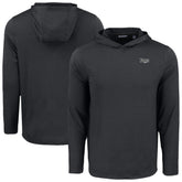 Tampa Bay Rays Cutter & Buck Coastline Epic Comfort Eco Recycled Long Sleeve Hoodie T-Shirt - Black
