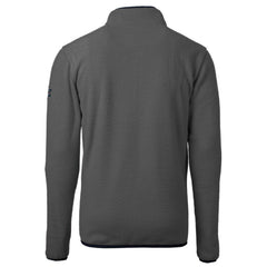 Washington Nationals Cutter & Buck Cascade Eco Fleece Quarter-Zip Jacket - Gray