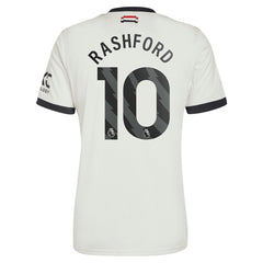 Marcus Rashford Manchester United Originals 2024/25 Third Replica Jersey - Cream | Adidas shop