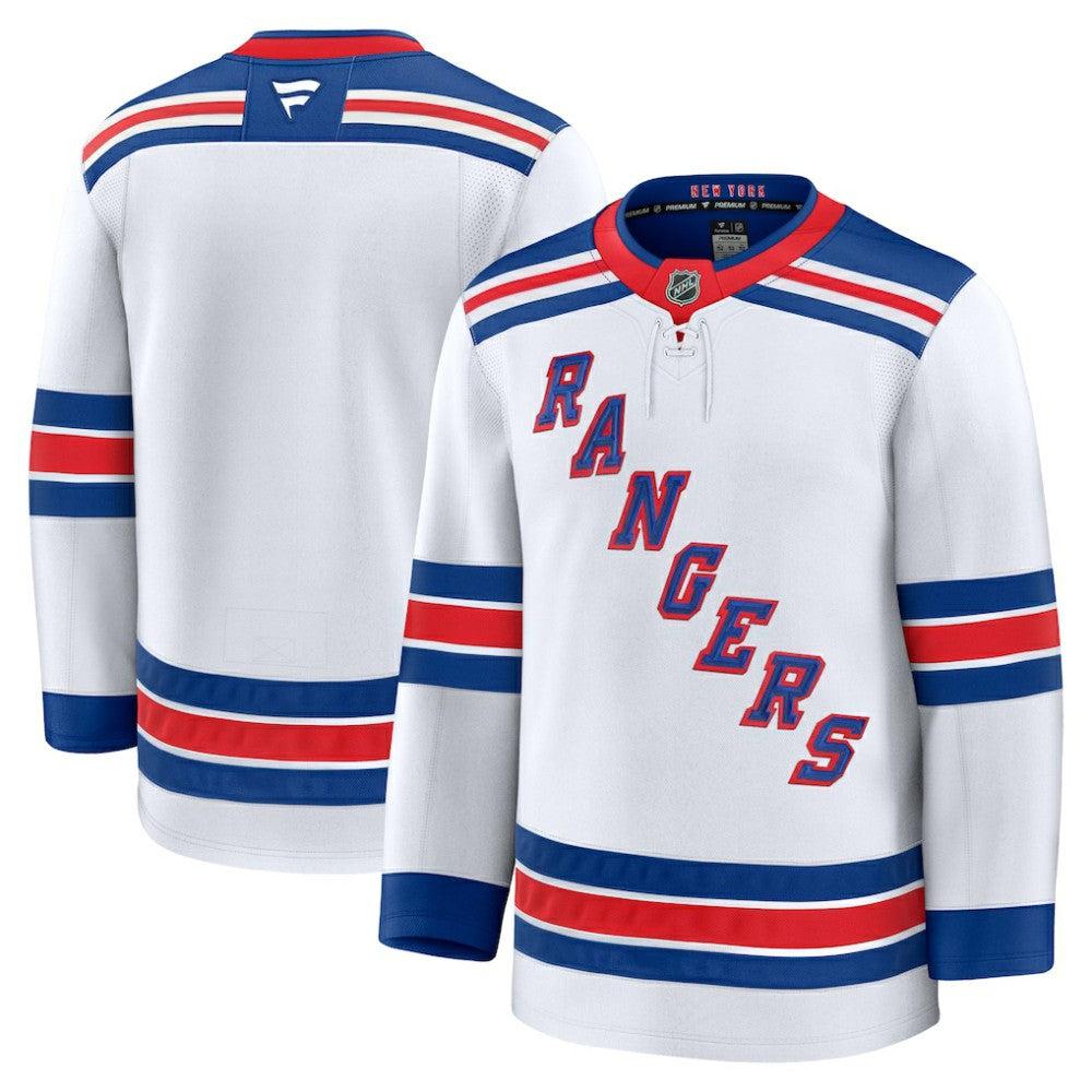 New York Rangers Fanatics Away Premium Jersey White