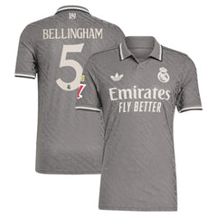 Jude Bellingham Real Madrid Originals 2024/25 Third Player Jersey - Charcoal | Adidas cheap