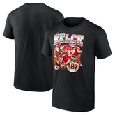 Travis Kelce Kansas City Chiefs Notorious Player Graphic T-Shirt - Black outlet