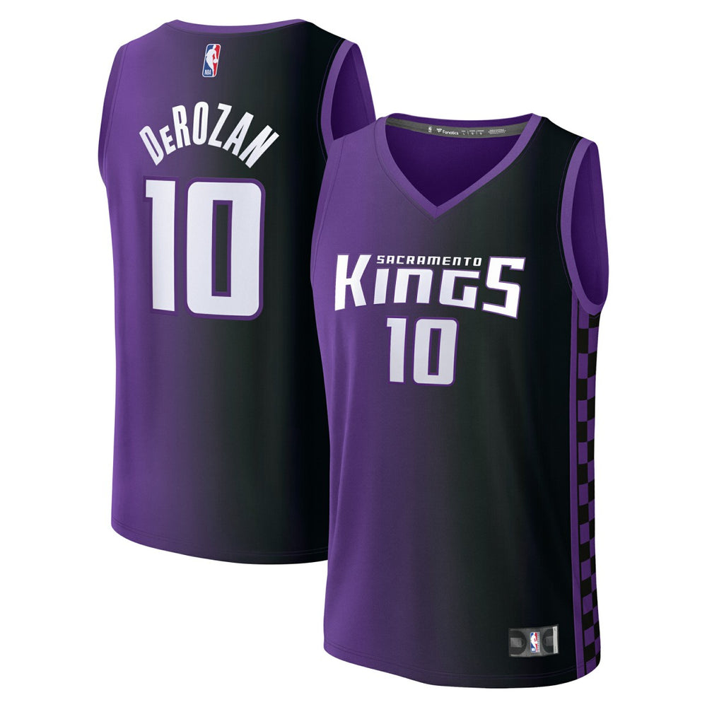 DeMar DeRozan Sacramento Kings Youth Fast Break Replica Player Jersey - Statement Edition - Purple | Fanatics outlet