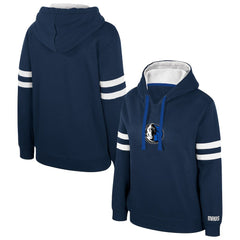 Dallas Mavericks Stadium Essentials Women's Road Game Pullover Hoodie sale - Navy on sale