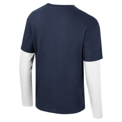 Oklahoma City Thunder Stadium Essentials Unisex Spectator 2fer Long Sleeve T-Shirt - Navy for sale