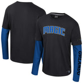 Orlando Magic Stadium Essentials Unisex Spectator 2fer Long Sleeve T-Shirt - Black outlet