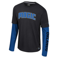 Orlando Magic Stadium Essentials Unisex Spectator 2fer Long Sleeve T-Shirt - Black outlet