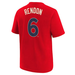 Anthony Rendon Los Angeles Angels Youth Fuse City Connect Name & Number T-Shirt - Red | Nike