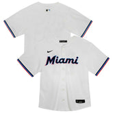 Miami Marlins Youth Home Game Jersey - White | Nike