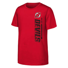 New Jersey Devils Youth Atmosphere T-Shirt Red