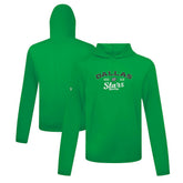 Dallas Stars Levelwear Anthem Ice Wall Pullover Hoodie Kelly Green