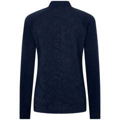 Winnipeg Jets Levelwear Women's Amethyst Insignia Core Quarter-Zip Jacket Navy
