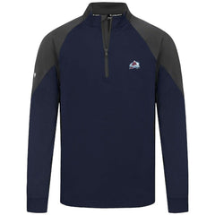 Colorado Avalanche Levelwear Cadet Insignia Core Quarter-Zip Pullover Top Navy