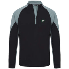 Dallas Stars Levelwear Cadet Insignia Core Quarter-Zip Pullover Top Black