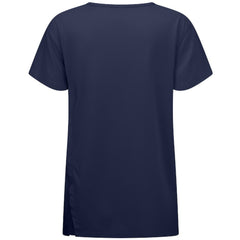 Columbus Blue Jackets Levelwear Women's Influx Ice Wall T-Shirt Navy