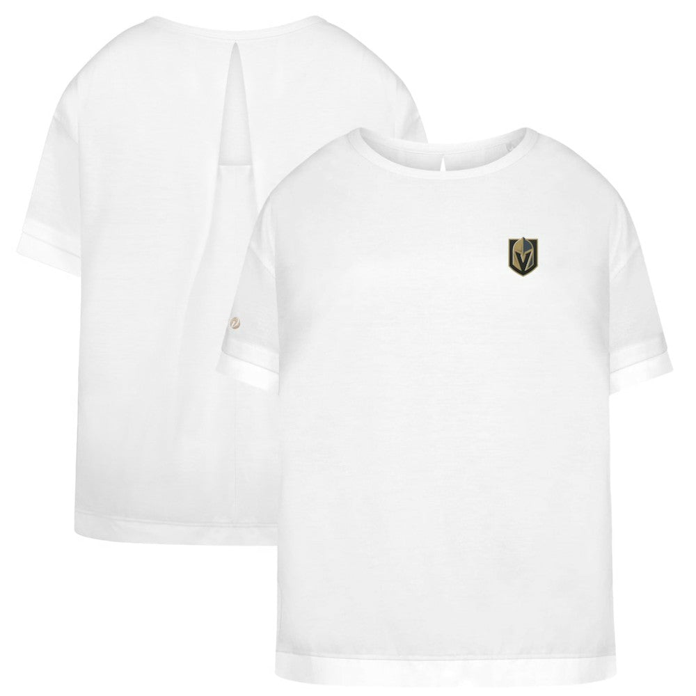 Vegas Golden Knights Levelwear Women's Tulip Primary Logo T-Shirt White