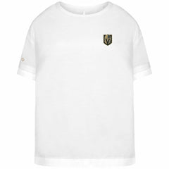 Vegas Golden Knights Levelwear Women's Tulip Primary Logo T-Shirt White