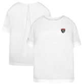 Florida Panthers Levelwear Women's Tulip Primary Logo T-Shirt White